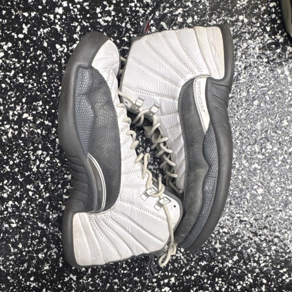 Jordan Air Jordan 12 Retro White/Dark Grey Men's Sneaker 130690-160